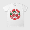 T-Shirt Saint Valentin "Love You Cherry Much"