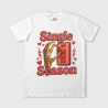 T-Shirt Saint Valentin "Single Season"