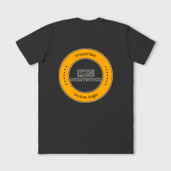 T-Shirt Noir Personnalisable