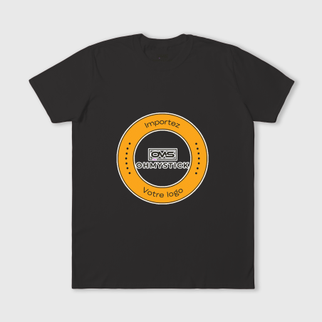 T-Shirt Noir Personnalisable